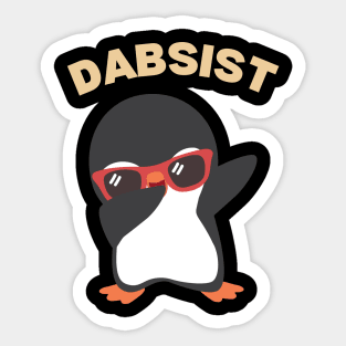 Resist-Penguin Sticker